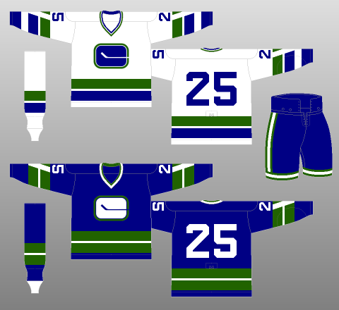 vancouver canucks jersey change