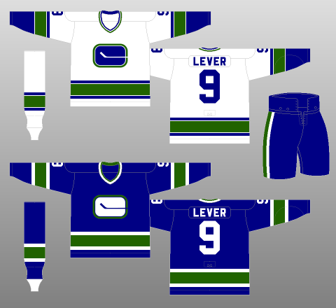 nhl jersey colours